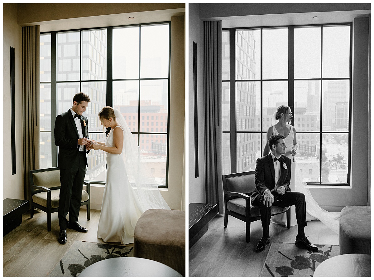 husband shares note with wife by Indigo Lace Collective